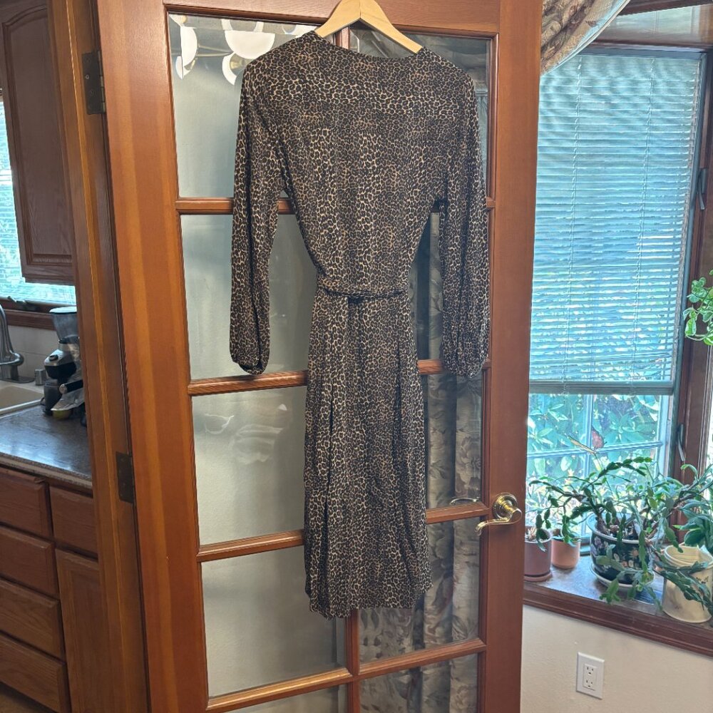 Scotch & Soda dress size large cheetah pattern - Picture 2 of 4